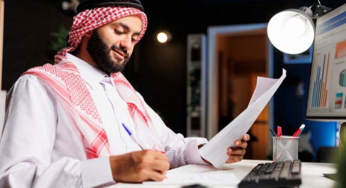 Microsoft partner UAE credentials page showing Microsoft certifications and solution designations for UAE enterprise IT partner