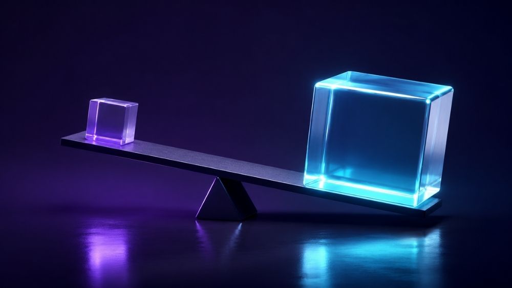 Power Apps development cost Dubai - small cost cube outweighed by a larger value cube