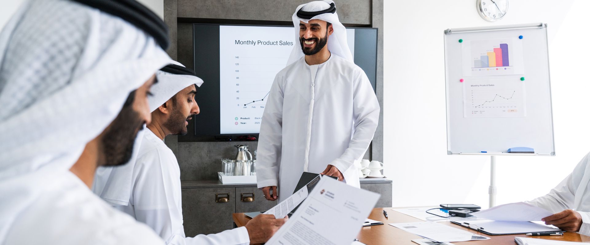 FTA record retention requirements Dubai - a finance team preparing records ahead of filing in Dubai